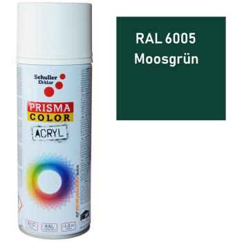 Prisma Color Lackspray Acryllack Moosgrün RAL 6005, 400 ml